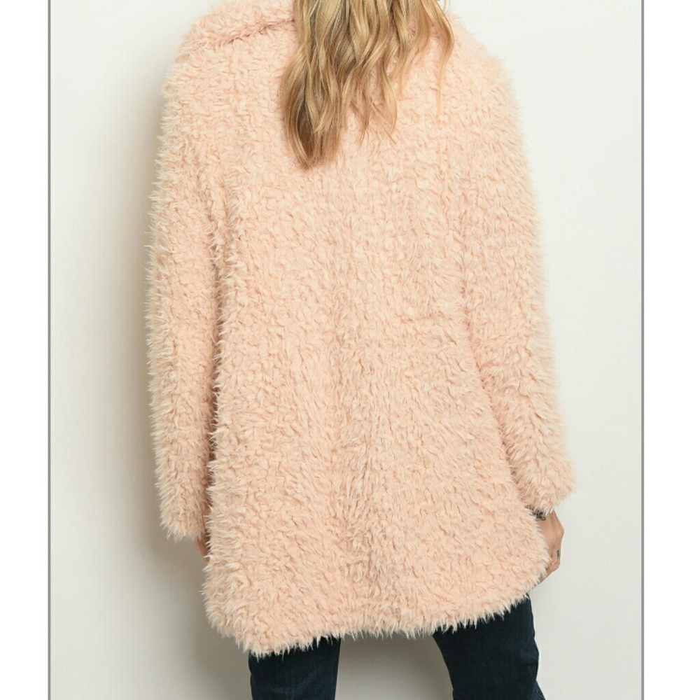 Daphne shaggy faux fur coat - Picture 7 of 7